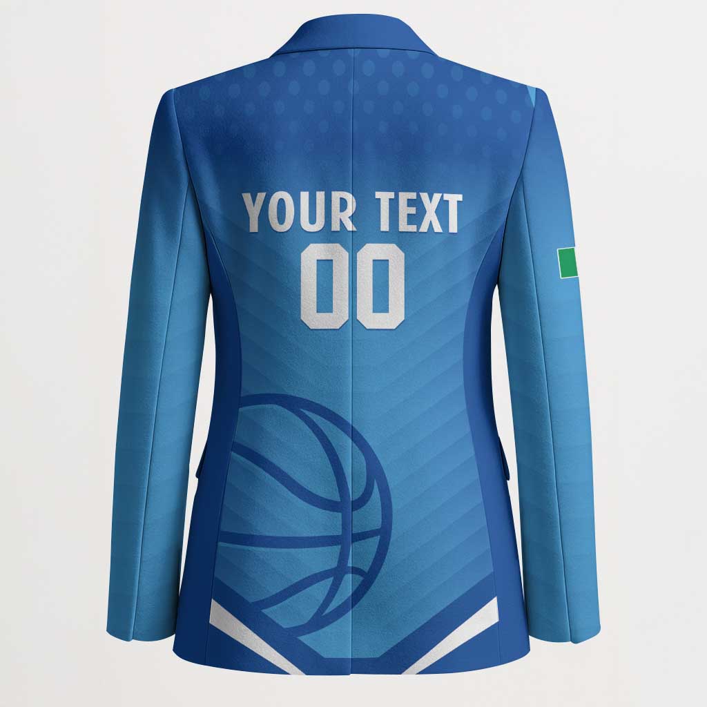 Italy Basketball Custom Blazer Gli Azzurri Go Champions - Wonder Print Shop