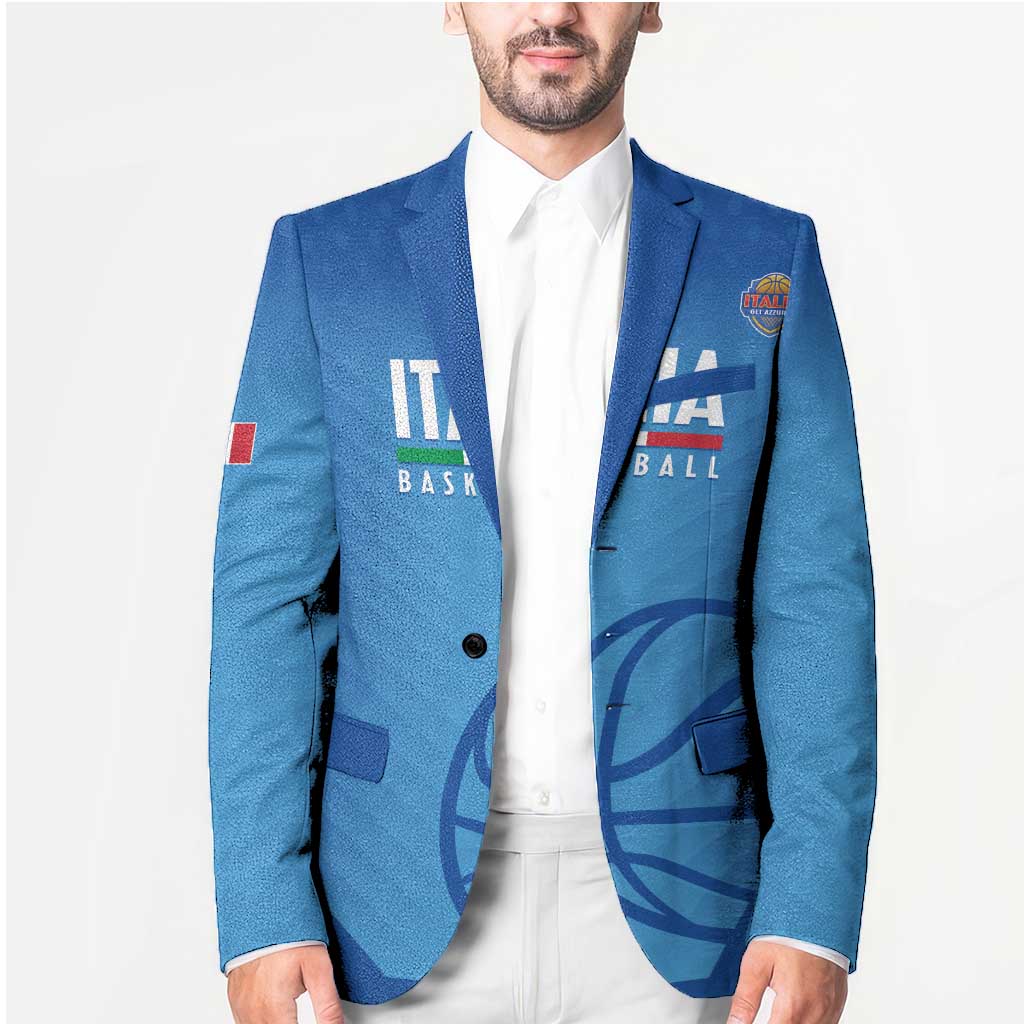 Italy Basketball Custom Blazer Gli Azzurri Go Champions - Wonder Print Shop