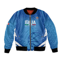 Italy Basketball Custom Bomber Jacket Gli Azzurri Go Champions - Wonder Print Shop
