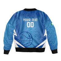 Italy Basketball Custom Bomber Jacket Gli Azzurri Go Champions - Wonder Print Shop