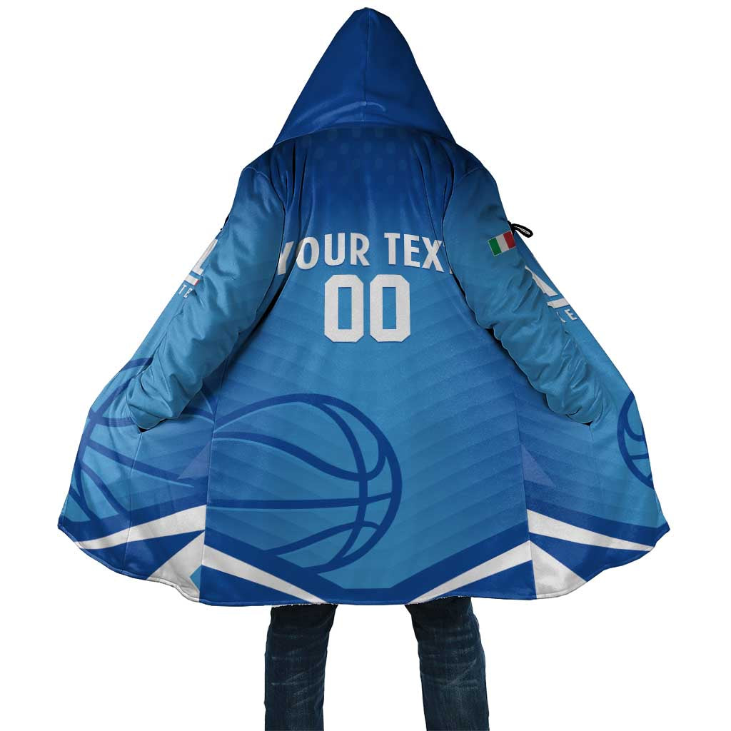 Italy Basketball Custom Cloak Gli Azzurri Go Champions - Wonder Print Shop