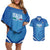 Italy Basketball Custom Couples Matching Off Shoulder Short Dress and Hawaiian Shirt Gli Azzurri Go Champions - Wonder Print Shop