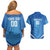 Italy Basketball Custom Couples Matching Off Shoulder Short Dress and Hawaiian Shirt Gli Azzurri Go Champions - Wonder Print Shop