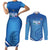 Italy Basketball Custom Couples Matching Short Sleeve Bodycon Dress and Long Sleeve Button Shirt Gli Azzurri Go Champions - Wonder Print Shop