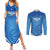 Italy Basketball Custom Couples Matching Summer Maxi Dress and Long Sleeve Button Shirt Gli Azzurri Go Champions - Wonder Print Shop