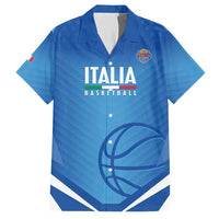 Italy Basketball Custom Family Matching Short Sleeve Bodycon Dress and Hawaiian Shirt Gli Azzurri Go Champions - Wonder Print Shop