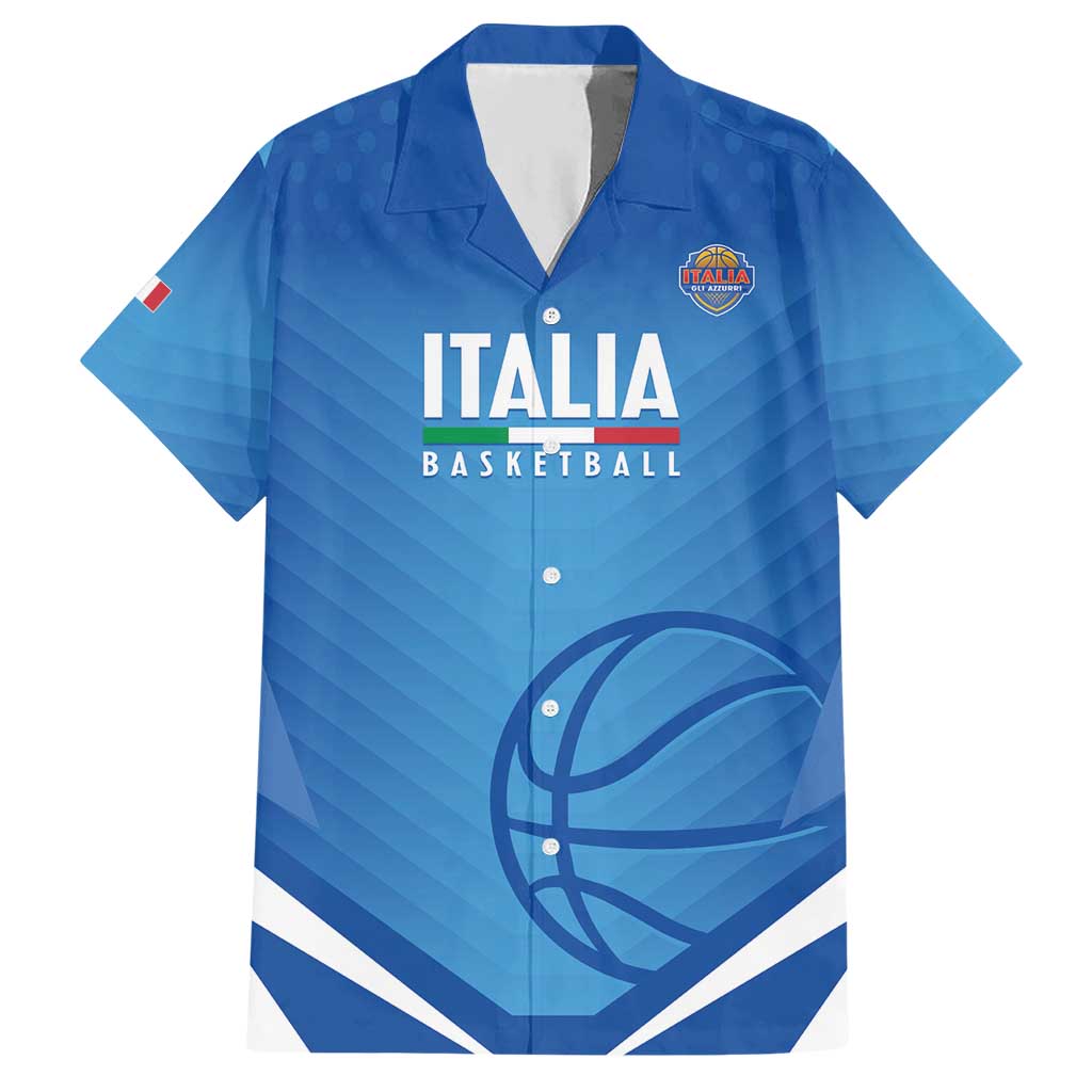 Italy Basketball Custom Hawaiian Shirt Gli Azzurri Go Champions - Wonder Print Shop