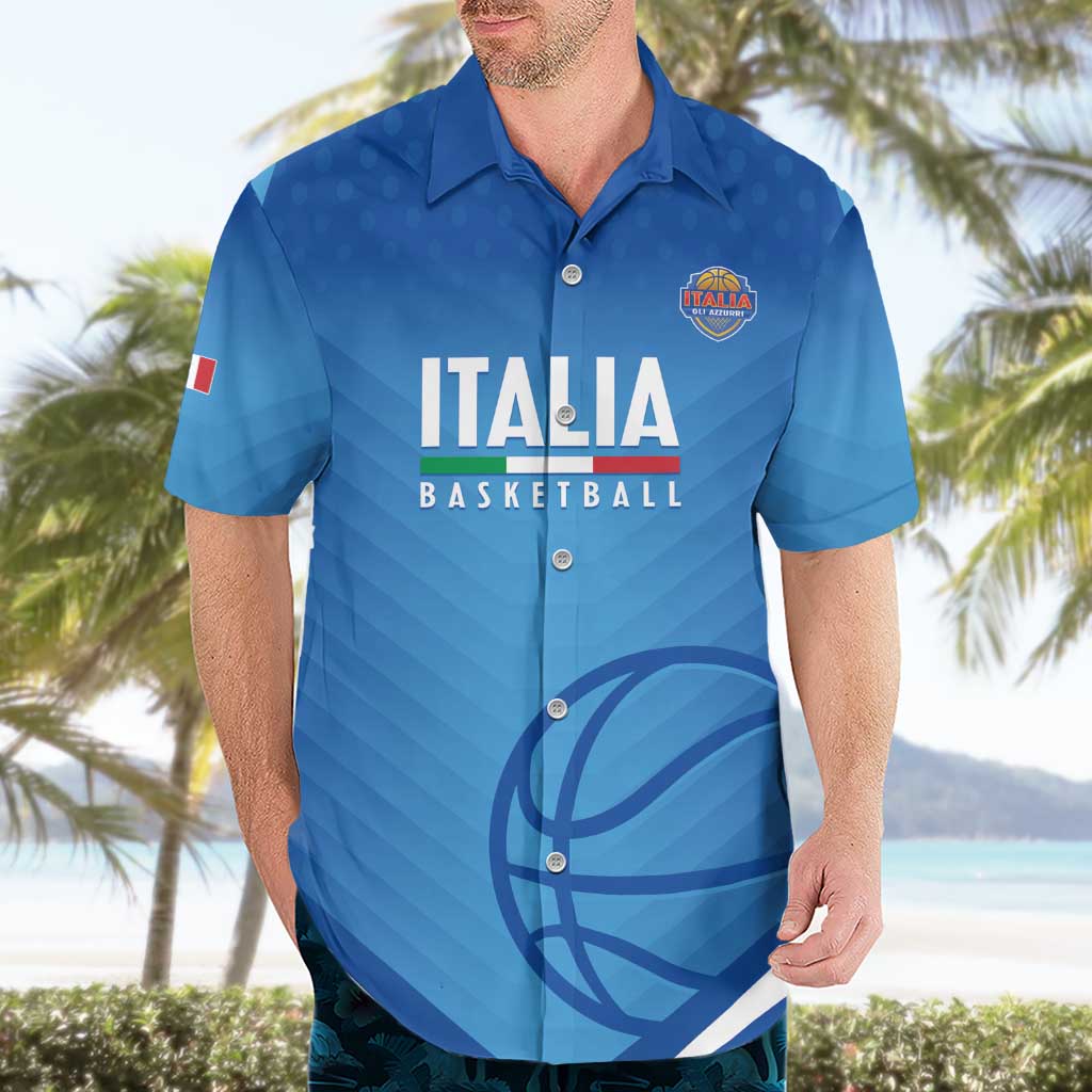 Italy Basketball Custom Hawaiian Shirt Gli Azzurri Go Champions - Wonder Print Shop