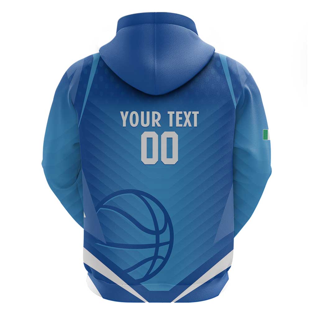 Italy Basketball Custom Hoodie Gli Azzurri Go Champions - Wonder Print Shop