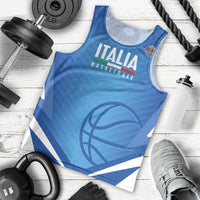 Italy Basketball Custom Men Tank Top Gli Azzurri Go Champions - Wonder Print Shop
