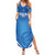 Italy Basketball Custom Summer Maxi Dress Gli Azzurri Go Champions - Wonder Print Shop