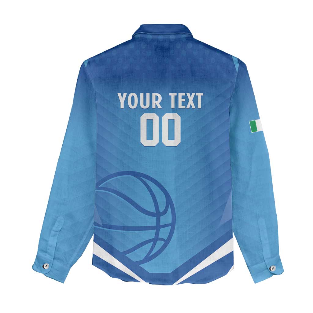 Italy Basketball Custom Women Casual Shirt Gli Azzurri Go Champions - Wonder Print Shop