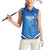 Italy Basketball Custom Women Sleeveless Polo Shirt Gli Azzurri Go Champions - Wonder Print Shop