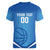 Italy Basketball Custom Women V-Neck T-Shirt Gli Azzurri Go Champions - Wonder Print Shop