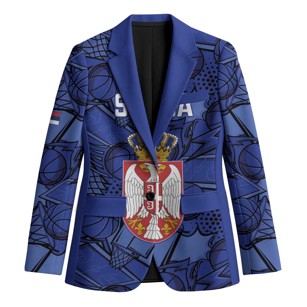 Serbia Basketball Custom Blazer Srbija Go Champions - Wonder Print Shop