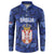 Serbia Basketball Custom Button Sweatshirt Srbija Go Champions - Wonder Print Shop