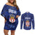Serbia Basketball Custom Couples Matching Off Shoulder Short Dress and Long Sleeve Button Shirt Srbija Go Champions - Wonder Print Shop