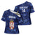 Serbia Basketball Custom Cross Shoulder Shirt Srbija Go Champions - Wonder Print Shop