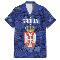 Serbia Basketball Custom Family Matching Short Sleeve Bodycon Dress and Hawaiian Shirt Srbija Go Champions - Wonder Print Shop