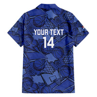 Serbia Basketball Custom Family Matching Short Sleeve Bodycon Dress and Hawaiian Shirt Srbija Go Champions - Wonder Print Shop