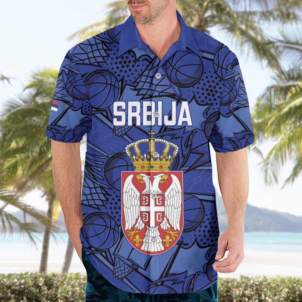 Serbia Basketball Custom Hawaiian Shirt Srbija Go Champions - Wonder Print Shop