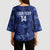 Serbia Basketball Custom Kimono Sleeve Blouse Srbija Go Champions - Wonder Print Shop