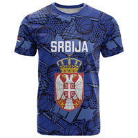 Serbia Basketball Custom T Shirt Srbija Go Champions - Wonder Print Shop