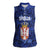 Serbia Basketball Custom Women Sleeveless Polo Shirt Srbija Go Champions - Wonder Print Shop
