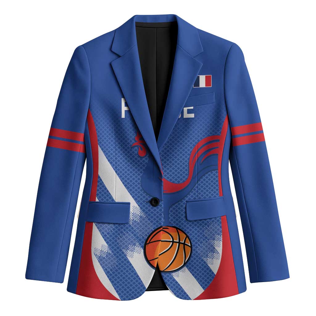 France Basketball Custom Blazer Allez Les Bleus - Wonder Print Shop
