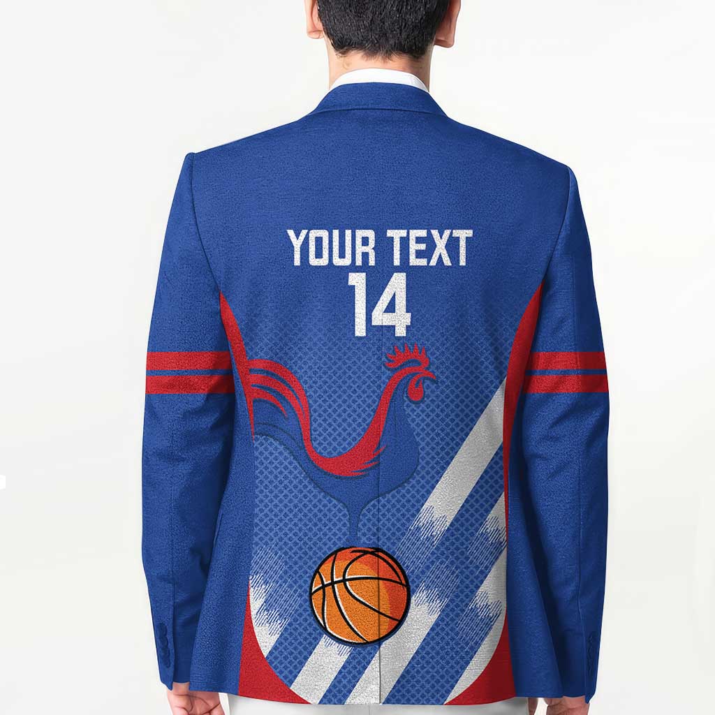 France Basketball Custom Blazer Allez Les Bleus - Wonder Print Shop