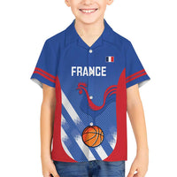 France Basketball Custom Hawaiian Shirt Allez Les Bleus - Wonder Print Shop
