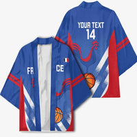 France Basketball Custom Kimono Allez Les Bleus - Wonder Print Shop