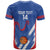 France Basketball Custom T Shirt Allez Les Bleus - Wonder Print Shop
