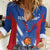 France Basketball Custom Women Casual Shirt Allez Les Bleus - Wonder Print Shop