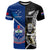 Custom New Zealand And Samoa Rugby T Shirt All Black Tiki Fern Mix Manu Samoa 2023 World Cup - Wonder Print Shop