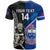 Custom New Zealand And Samoa Rugby T Shirt All Black Tiki Fern Mix Manu Samoa 2023 World Cup - Wonder Print Shop