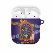 Mexico Day Of The Dead AirPods Case Sombrero Sugar Skull Marigold Pan De Muerto - Wonder Print Shop