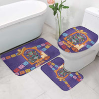 Mexico Day Of The Dead Bathroom Set Sombrero Sugar Skull Marigold Pan De Muerto - Wonder Print Shop