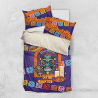 Mexico Day Of The Dead Bedding Set Sombrero Sugar Skull Marigold Pan De Muerto - Wonder Print Shop