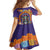 Mexico Day Of The Dead Family Matching Off Shoulder Short Dress and Hawaiian Shirt Sombrero Sugar Skull Marigold Pan De Muerto - Wonder Print Shop