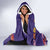 Mexico Day Of The Dead Hooded Blanket Sombrero Sugar Skull Marigold Pan De Muerto - Wonder Print Shop