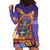 Mexico Day Of The Dead Hoodie Dress Sombrero Sugar Skull Marigold Pan De Muerto - Wonder Print Shop