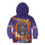 Mexico Day Of The Dead Kid Hoodie Sombrero Sugar Skull Marigold Pan De Muerto - Wonder Print Shop