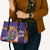 Mexico Day Of The Dead Leather Bag Sombrero Sugar Skull Marigold Pan De Muerto - Wonder Print Shop