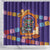 Mexico Day Of The Dead Shower Curtain Sombrero Sugar Skull Marigold Pan De Muerto - Wonder Print Shop