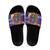 Mexico Day Of The Dead Slide Sandals Sombrero Sugar Skull Marigold Pan De Muerto - Wonder Print Shop