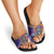 Mexico Day Of The Dead Slide Sandals Sombrero Sugar Skull Marigold Pan De Muerto - Wonder Print Shop