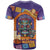 Mexico Day Of The Dead T Shirt Sombrero Sugar Skull Marigold Pan De Muerto - Wonder Print Shop