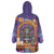 Mexico Day Of The Dead Wearable Blanket Hoodie Sombrero Sugar Skull Marigold Pan De Muerto - Wonder Print Shop