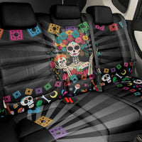Mexican La Catrina Back Car Seat Cover Viva Mexico Dia De Muertos - Wonder Print Shop